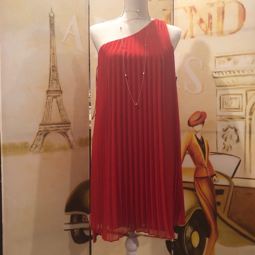 Red dress